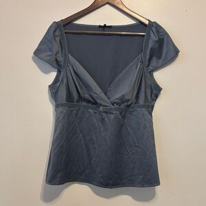 Daisy Fuentes Blue Top XL